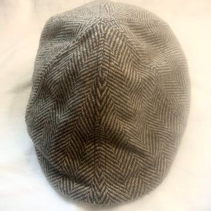 Dockers Herringbone Driving Hat/Beret Size L/XL